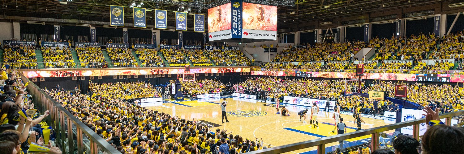 宇都宮ブレックス / UTSUNOMIYA BREX's banner