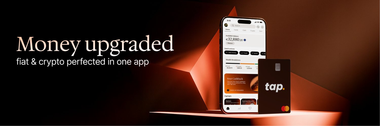 Tap's banner