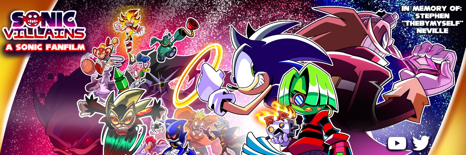 SONIC VILLAINS: A Sonic Fanfilm's banner