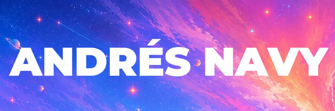 ANDRÉS NAVY's banner