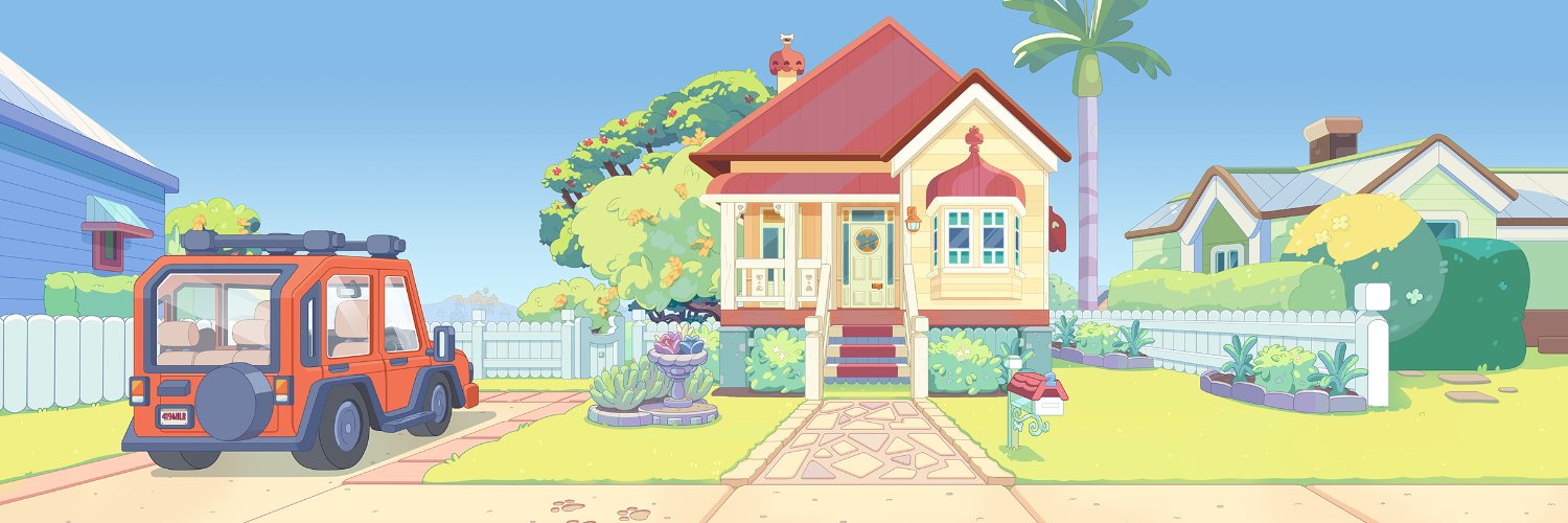 Official Bluey TV's banner