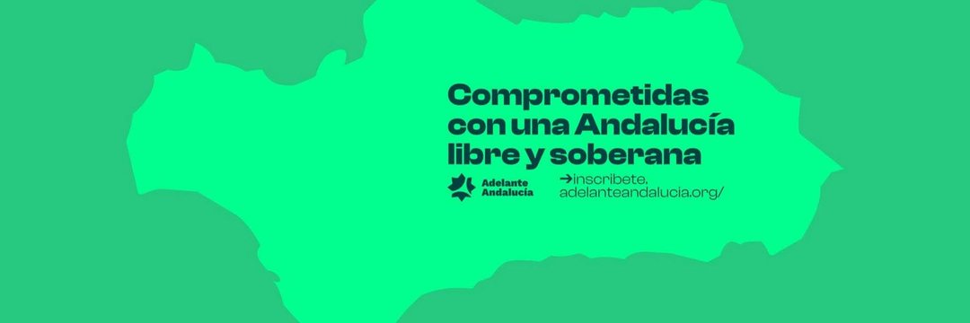 Adelante Andalucía - Granada's banner