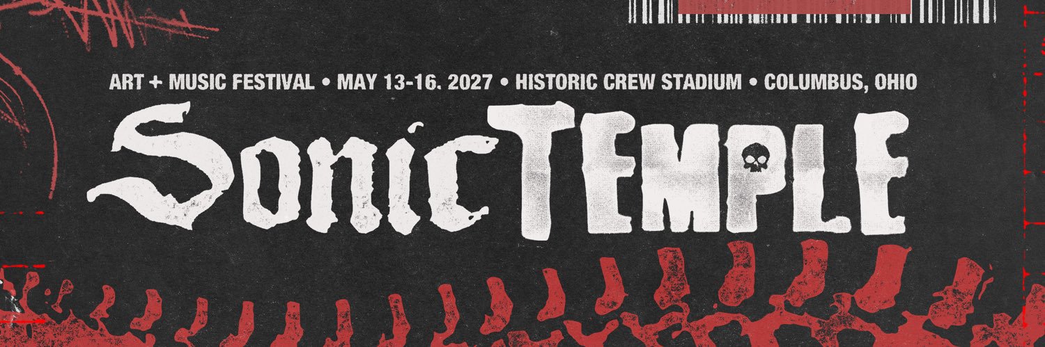 Sonic Temple Festival's banner