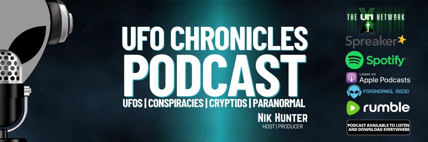 UFO CHRONICLES PODCAST🎙️𝕏's banner