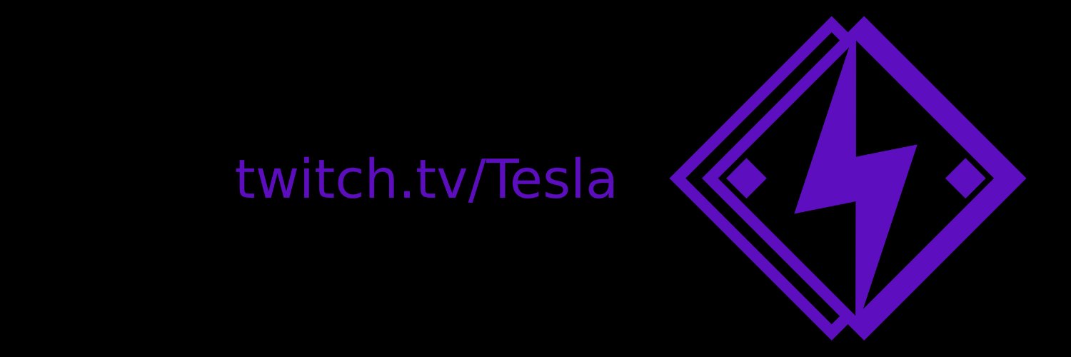 Tesla's banner
