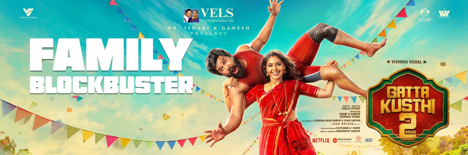 Vels Film International's banner