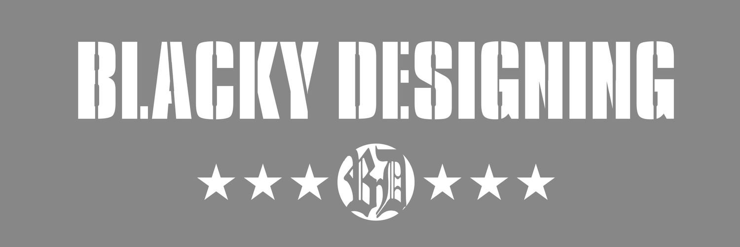 BLACKY DESIGNING's banner