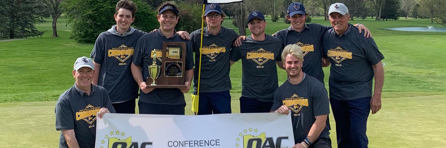 JCU Men's Golf's banner