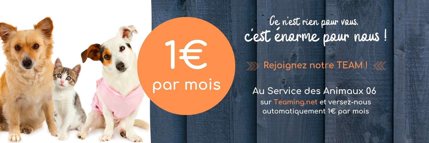 Au Service des Animaux 06's banner