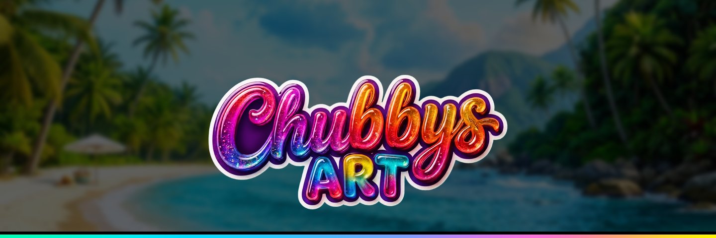 ChubbysART 💛 Cute anime girls's banner