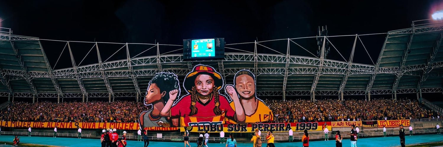 V's banner