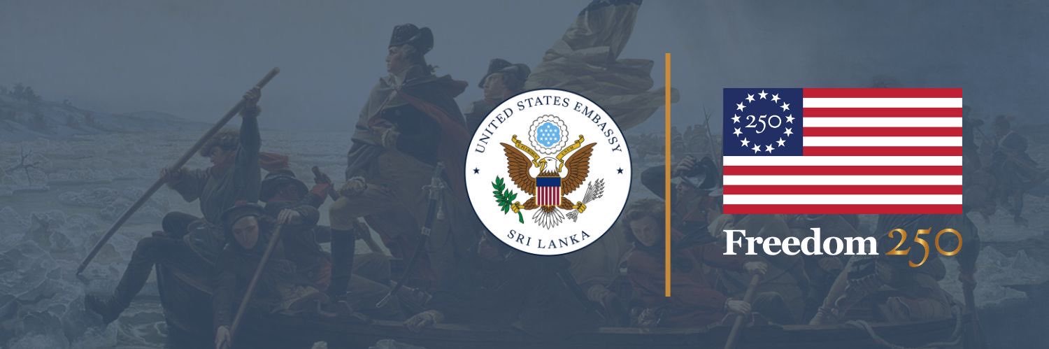U.S. Ambassador to Sri Lanka's banner