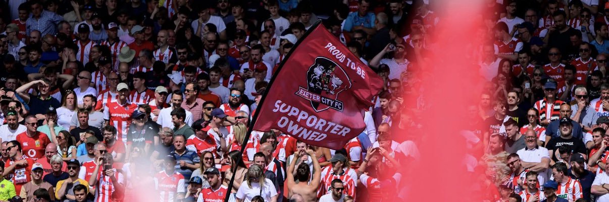 Exeter City Supporters’ Trust's banner