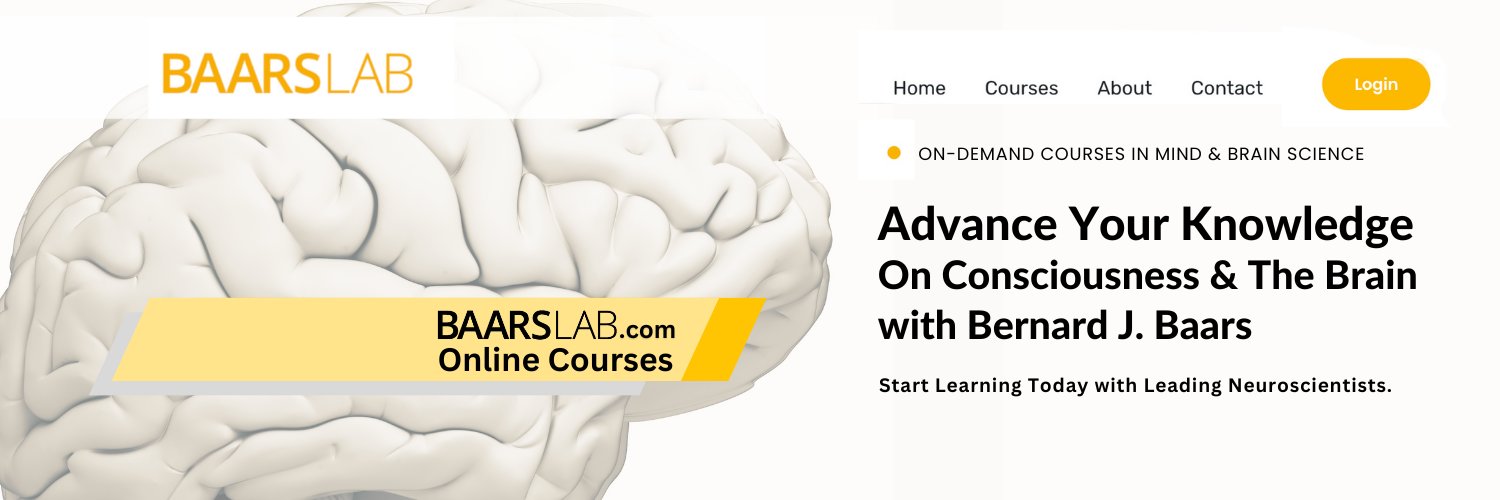 Bernard J. Baars, PhD's banner