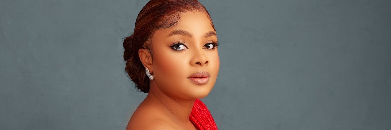 Bimbo Ademoye's banner