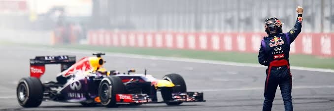 Sebastian Vettel TR's banner