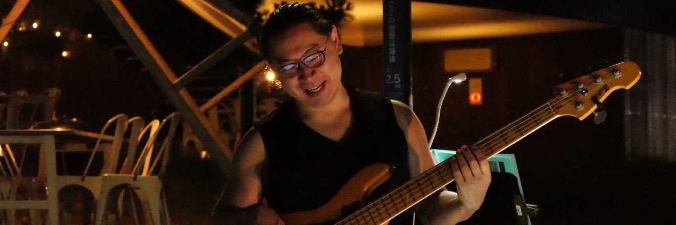 野田センゴク満正@Bass player's banner