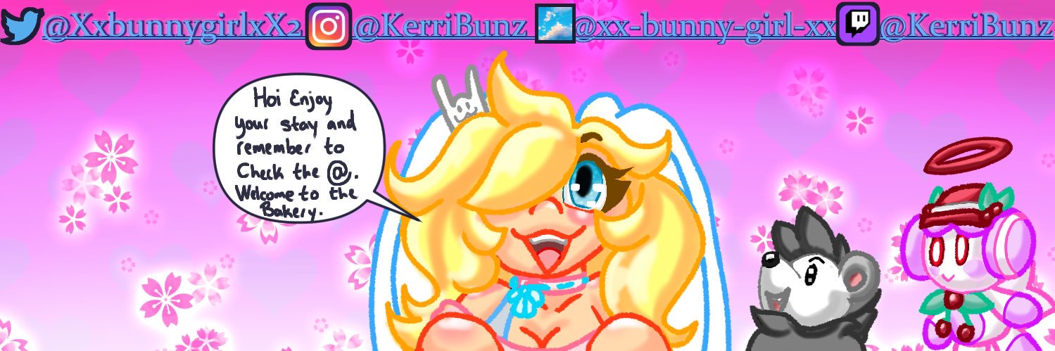 Kerribunz | Vtuber🍰🐰's banner