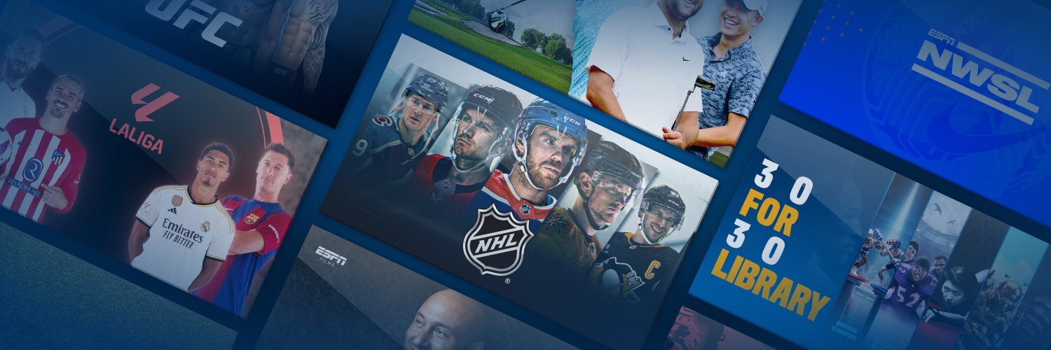 ESPN+'s banner