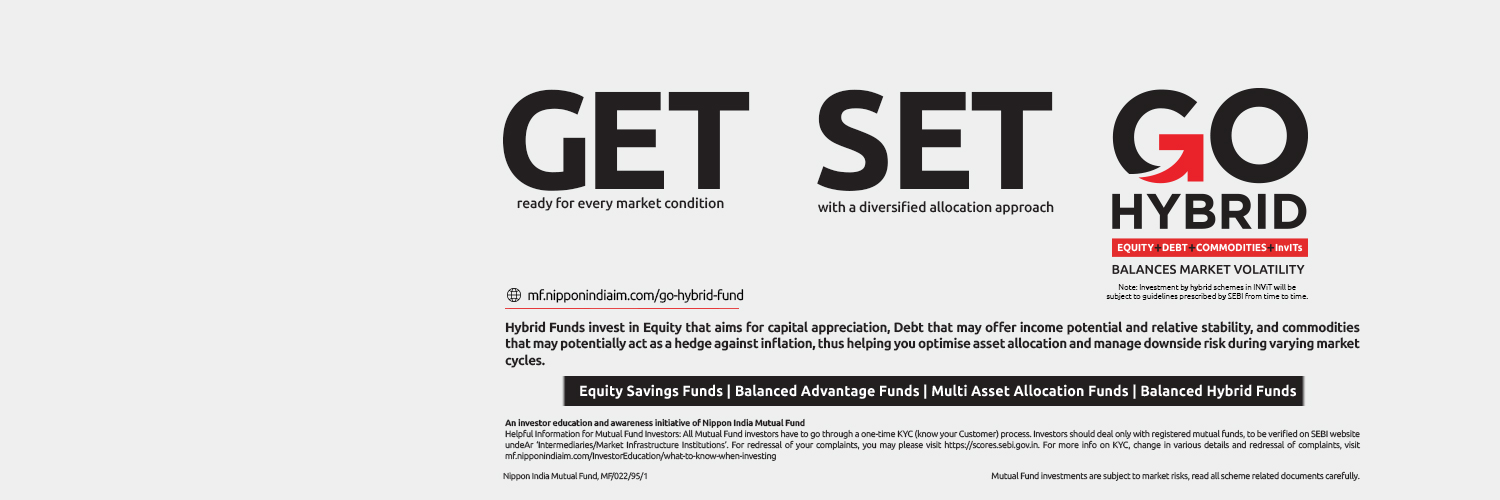 Nippon India Mutual Fund's banner