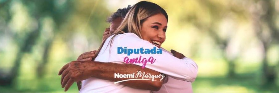 Noemí Márquez's banner