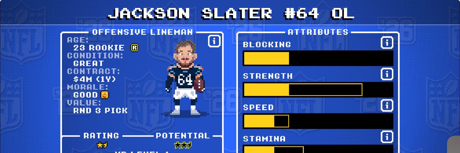 Jackson Slater's banner