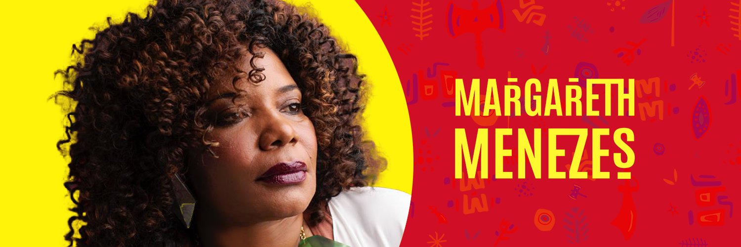 Margareth Menezes's banner