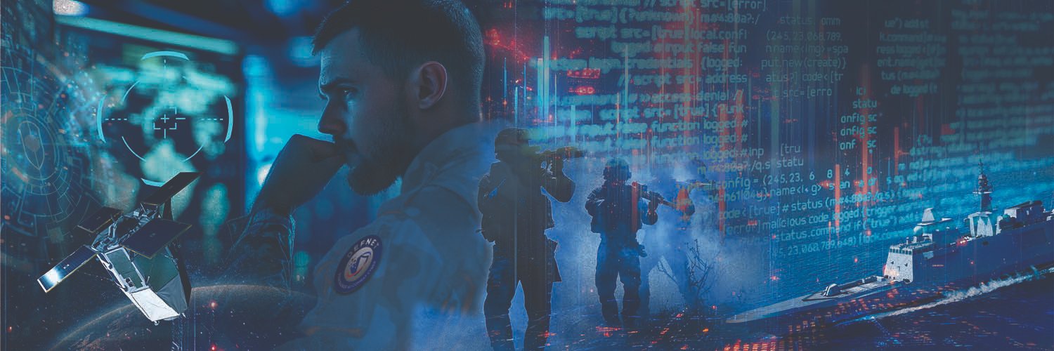 Commandement de la cyberdéfense's banner