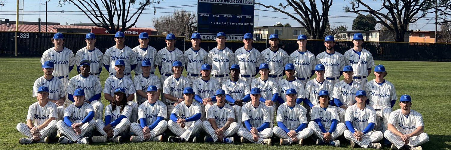 Modesto Junior College Baseball's banner