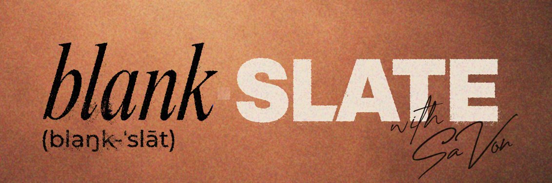 blank•SLATE's banner