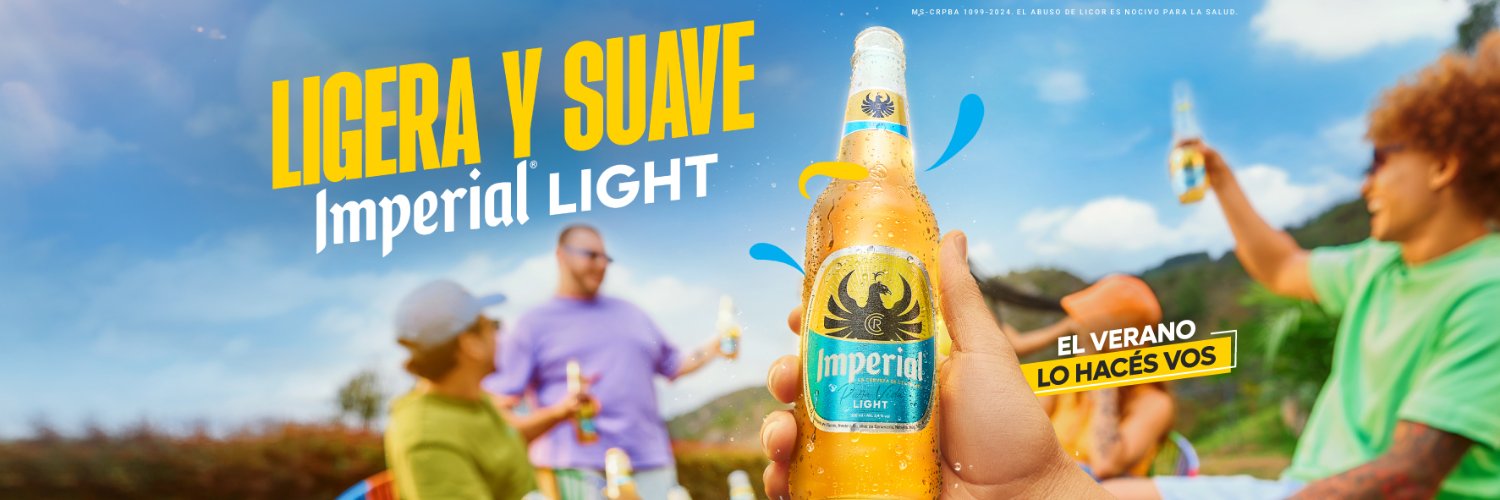 Cerveza Imperial's banner