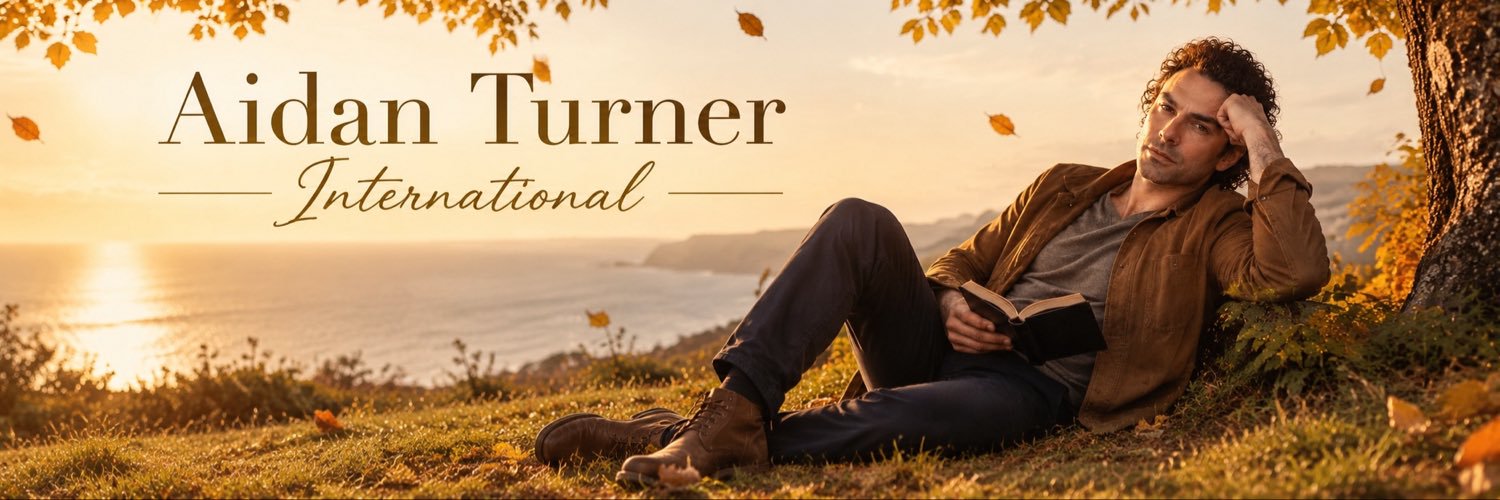 Aidan Turner International's banner