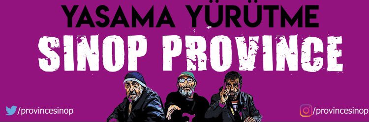 Sinop Province's banner