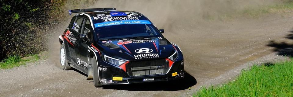 Hayden Paddon's banner