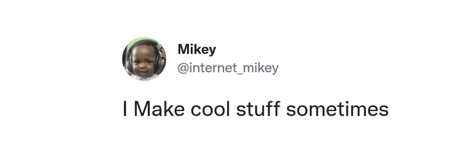 miKeY's banner
