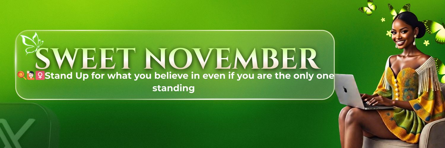 SWEET NOVEMBER 💖🥰's banner