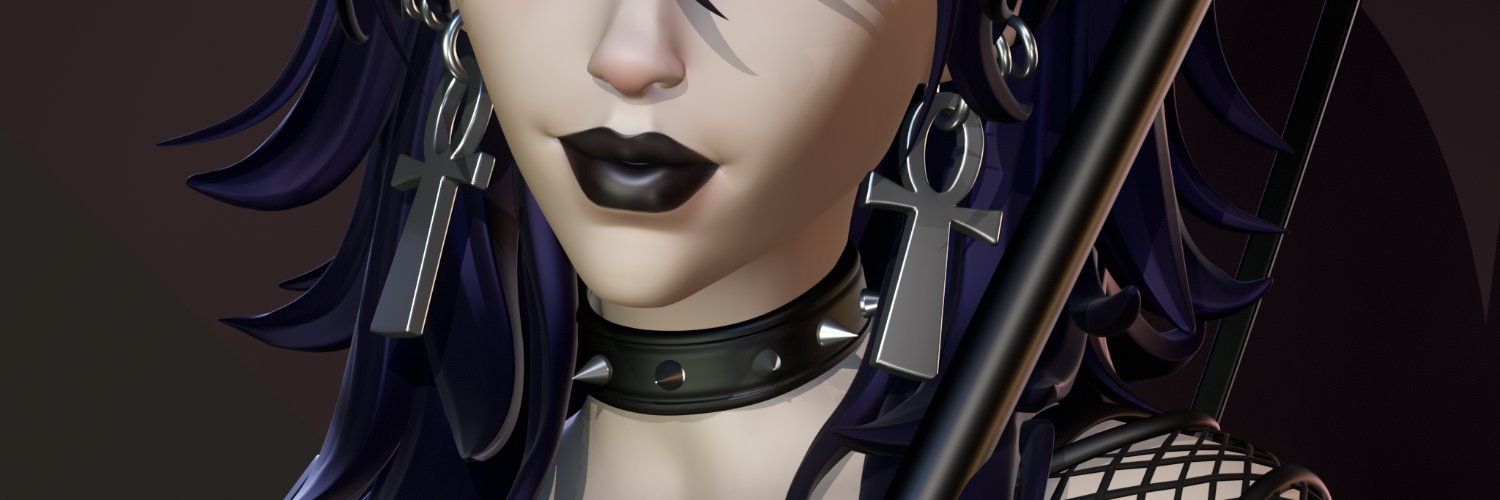 Julia Acherontias 🩸🦇3D Character Artist🦇🩸's banner