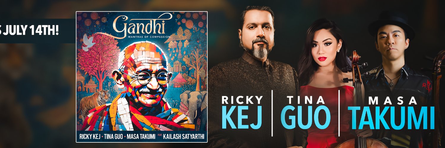 Ricky Kej's banner