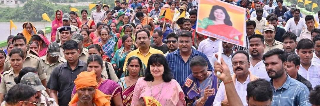 Aparajita Sarangi, MP,( Lok Sabha) Bhubaneswar's banner