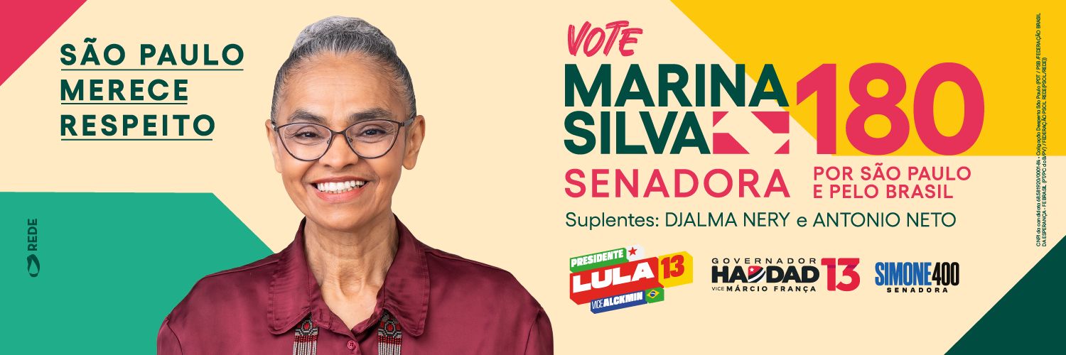 Marina Silva's banner