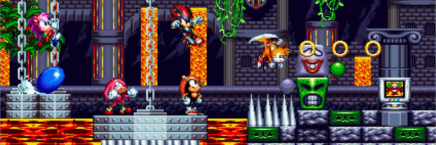 Sonic Megamix Mania's banner