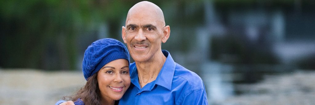 Tony Dungy's banner