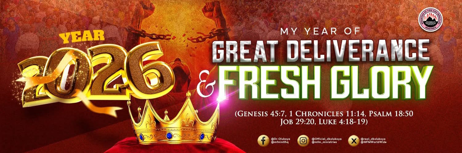 Daniel Olukoya's banner