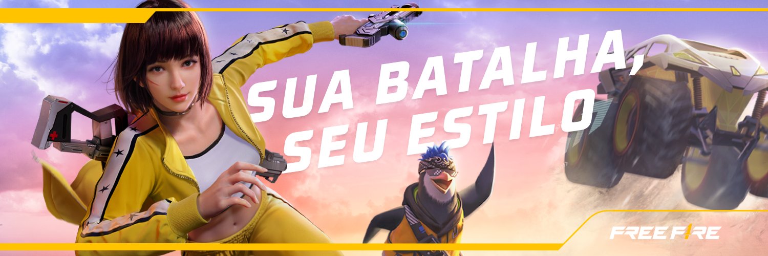 Garena Free Fire Brasil's banner