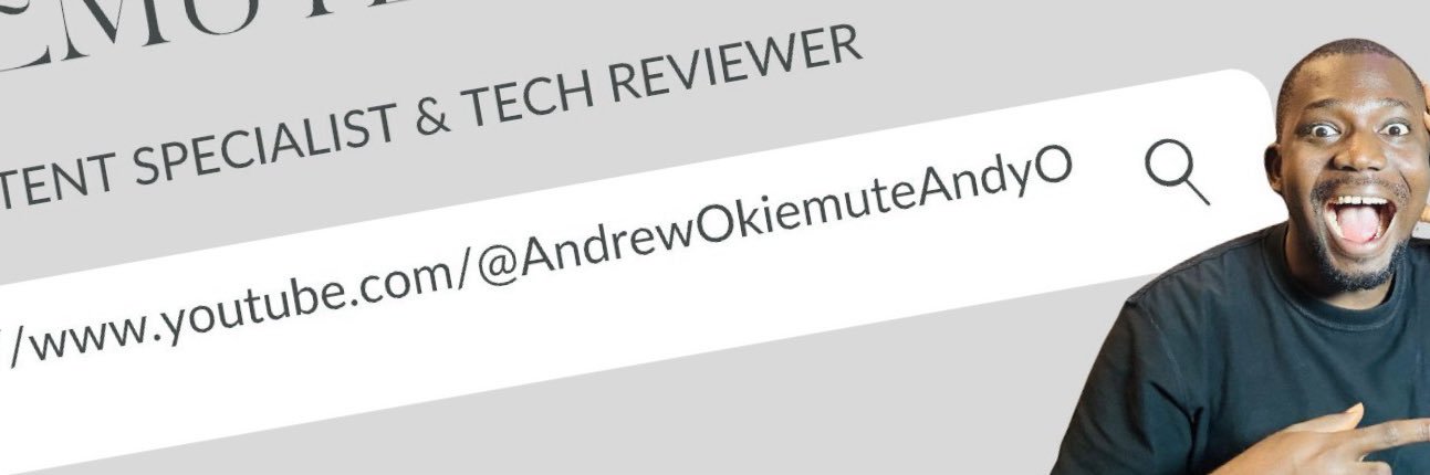 Andrew Okiemute's banner