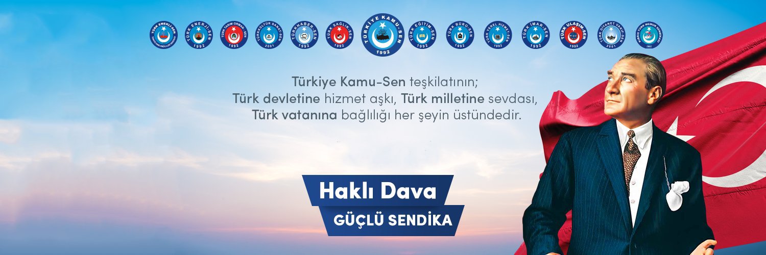 Türkiye Kamu-Sen's banner