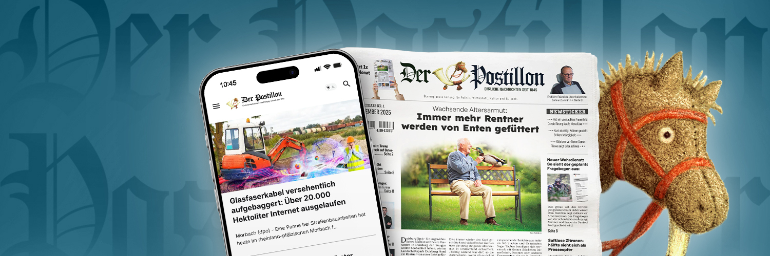 Der Postillon 📯's banner