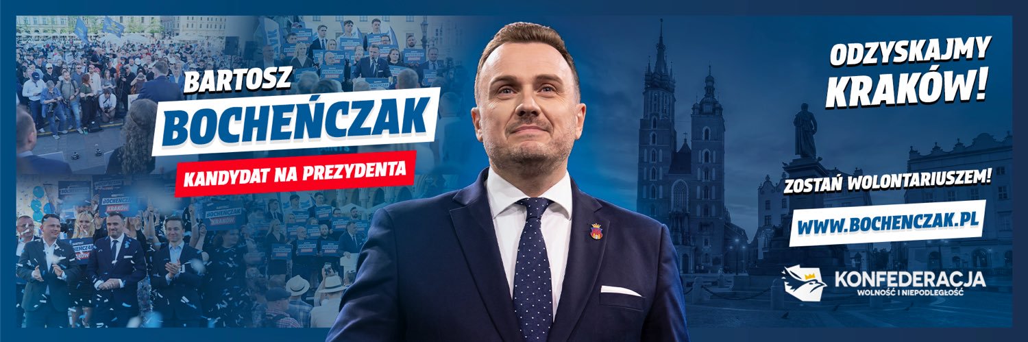 Bartosz Bocheńczak's banner