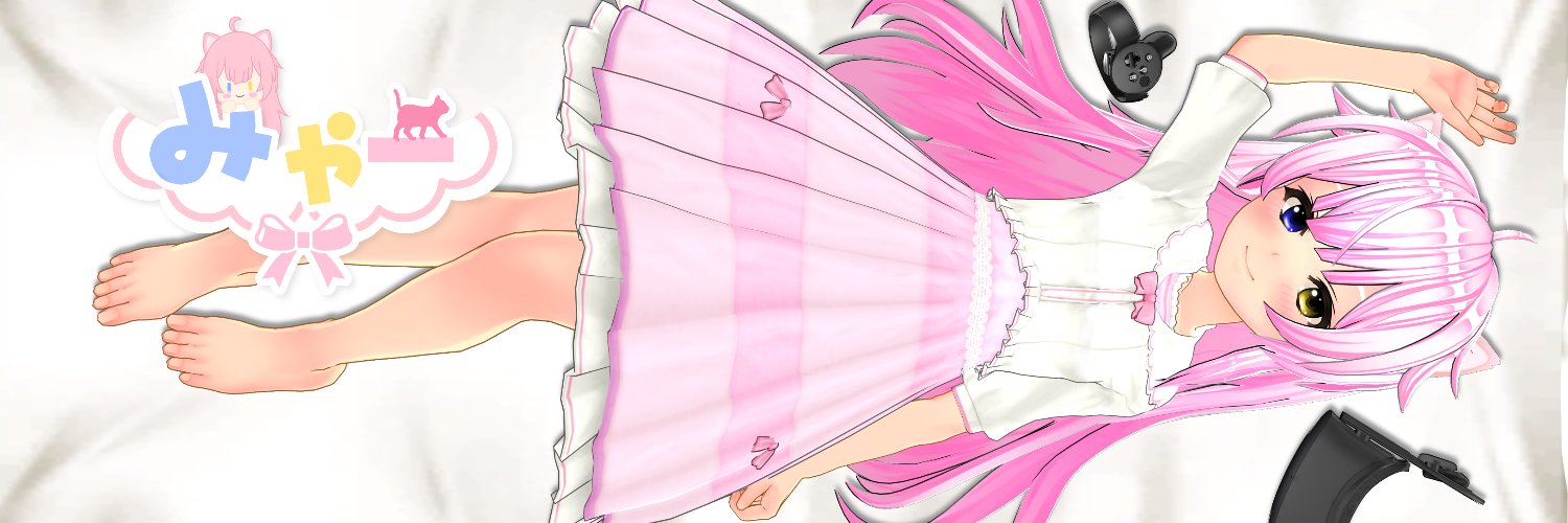 みゃー🐾【VRゲーム実況Vtuber】💫毎日23時3D配信's banner