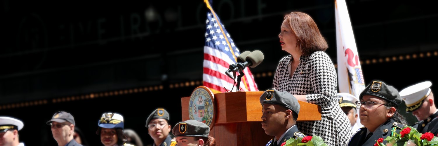 Tammy Duckworth's banner